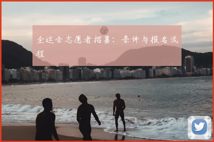 全运会志愿者招募:条件与报名流程